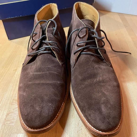 Sebago "Collier" Chukka - Dk. Brown Suede - Picture 3 of 11
